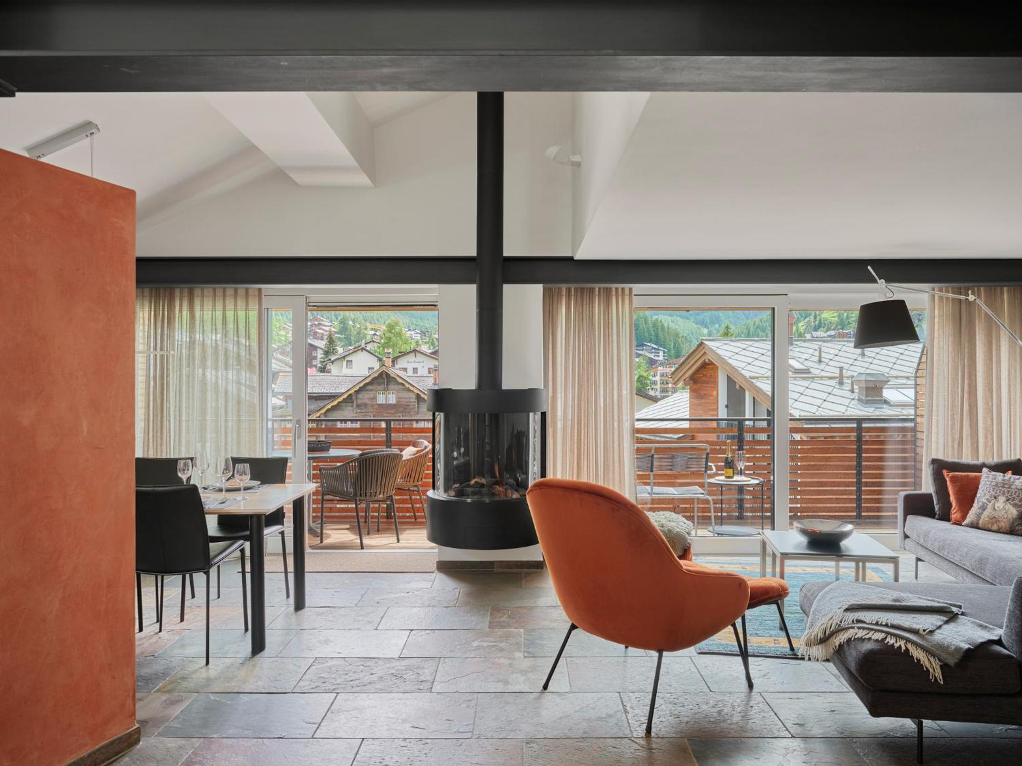 Ascot Penthouse 160 M2 Matterhorn View Lägenhet Zermatt Exteriör bild