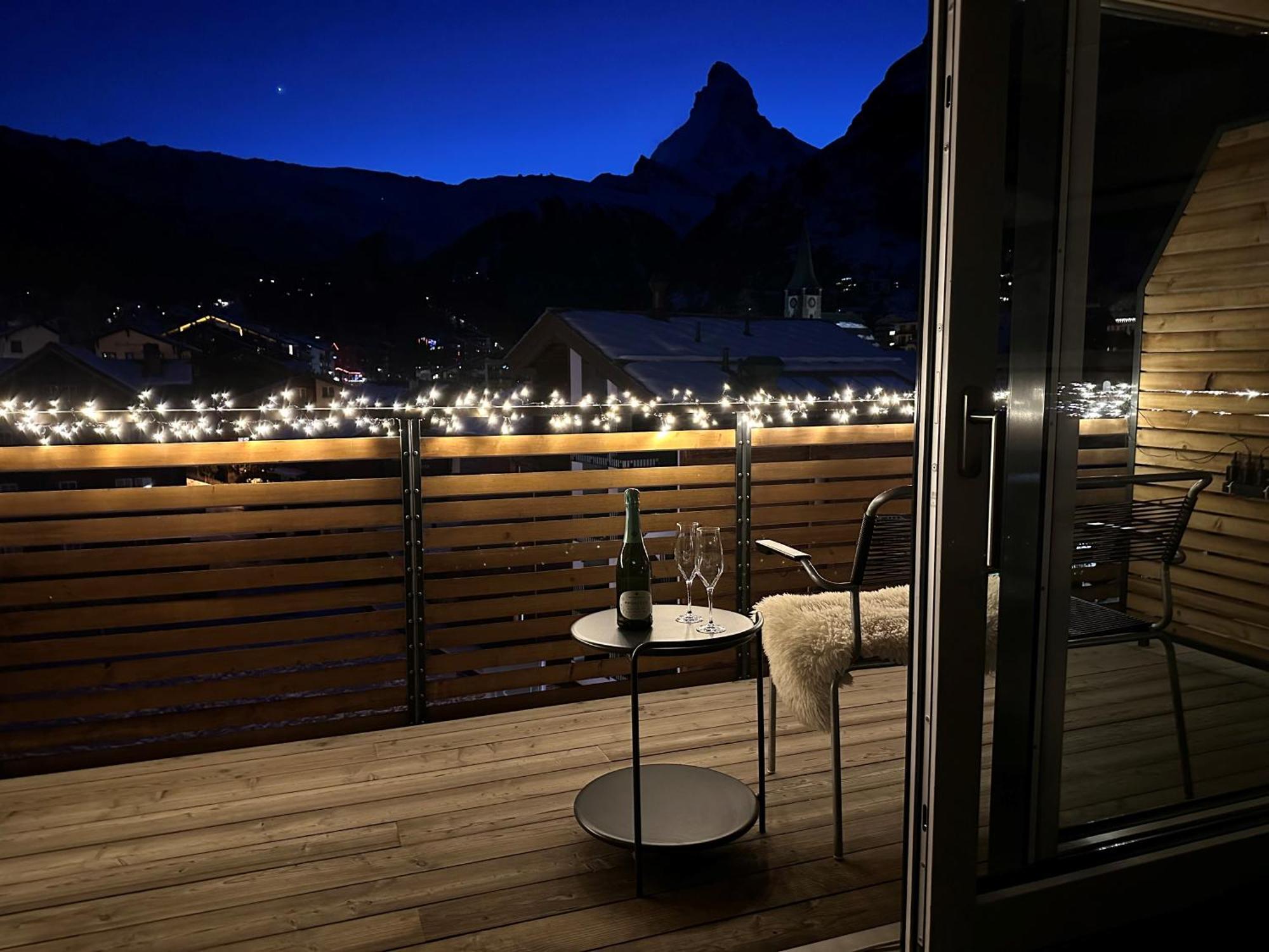 Ascot Penthouse 160 M2 Matterhorn View Lägenhet Zermatt Exteriör bild
